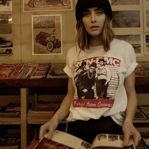 Boutique Tops - RUN DMC Graphic Tee